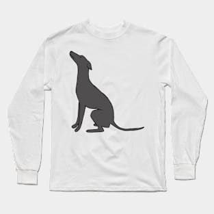 italian greyhound illustration Long Sleeve T-Shirt